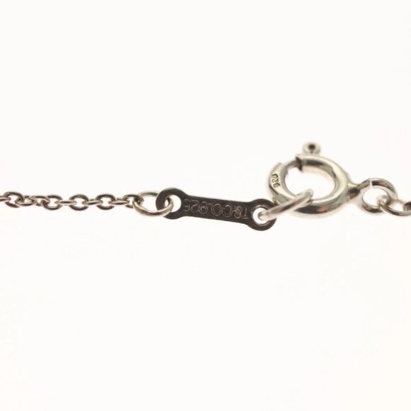 TIFFANY&Co. Loving Heart Necklace Ag925 Silver Auth am8077 - Picture 7 of 16